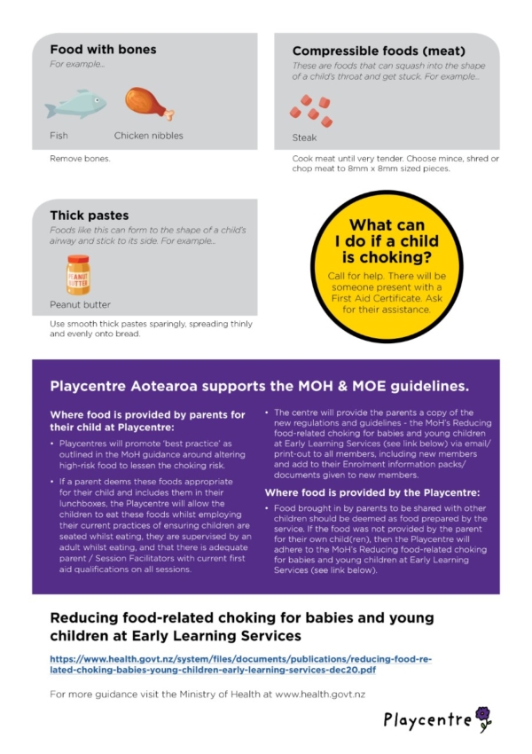 Choking Hazards Playcentre