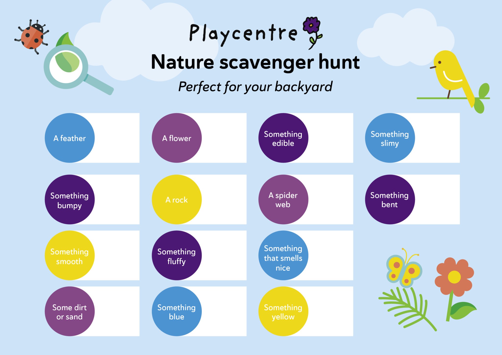 Amy scavenger hunt guide